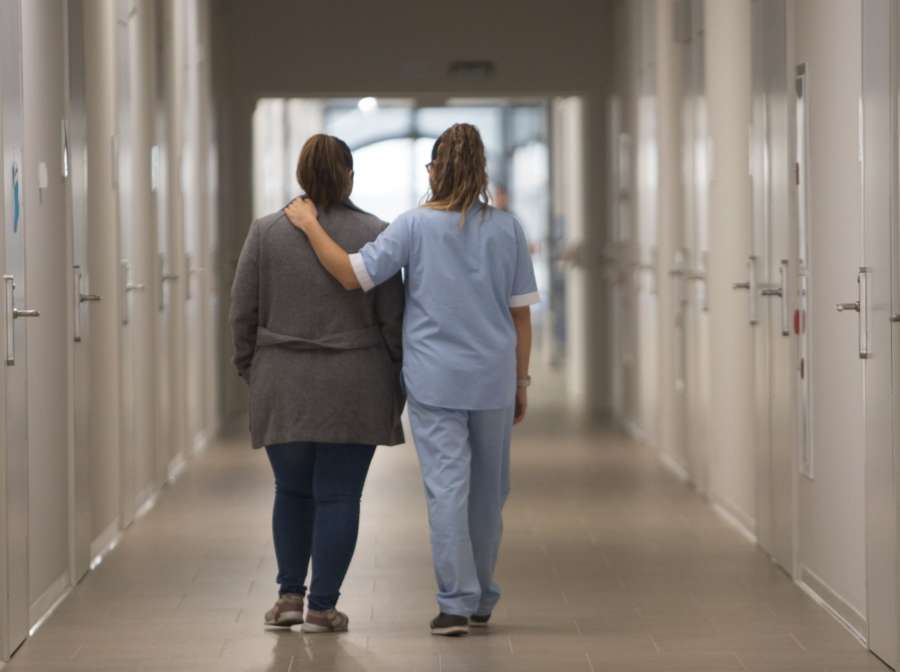 Una foto del trabajo de una enfermera de psiquiatría gana un concurso de la Facultad de Ciencias de la Salud de la UPNA