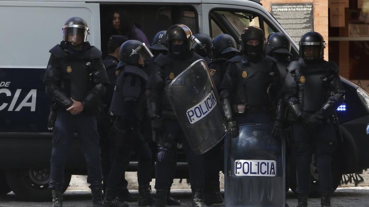 Tirotean un furgón de la Policía Nacional a su paso por la barriada del Príncipe de Ceuta