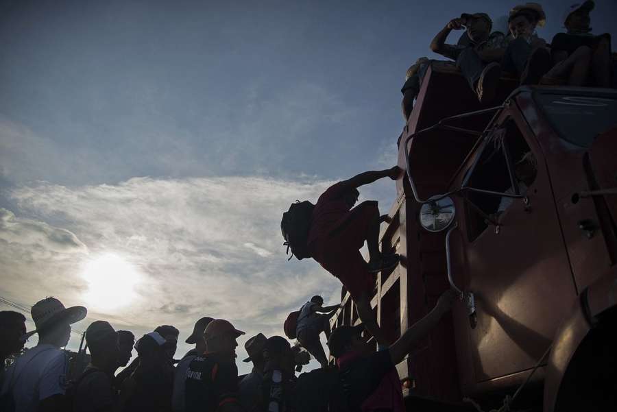 El refuerzo de seguridad en la frontera sur mexicana no frena el éxodo migrante