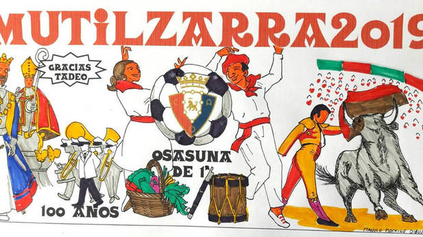 La Pamplonesa, Osasuna o las elecciones, temas de las pancartas de las peñas