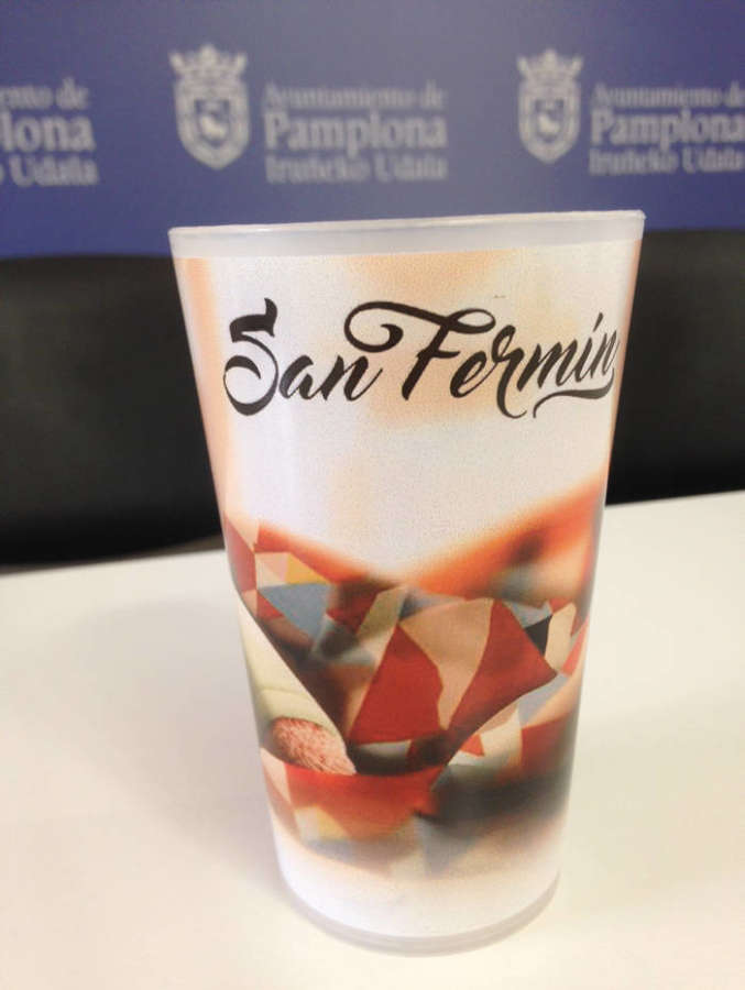 Los bares pueden adherirse al sistema de vaso reutilizable para San Fermín