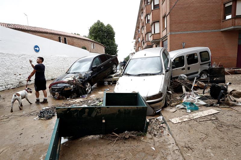 El Ayuntamiento de Pamplona cede recursos humanos y materiales a Tafalla por las inundaciones