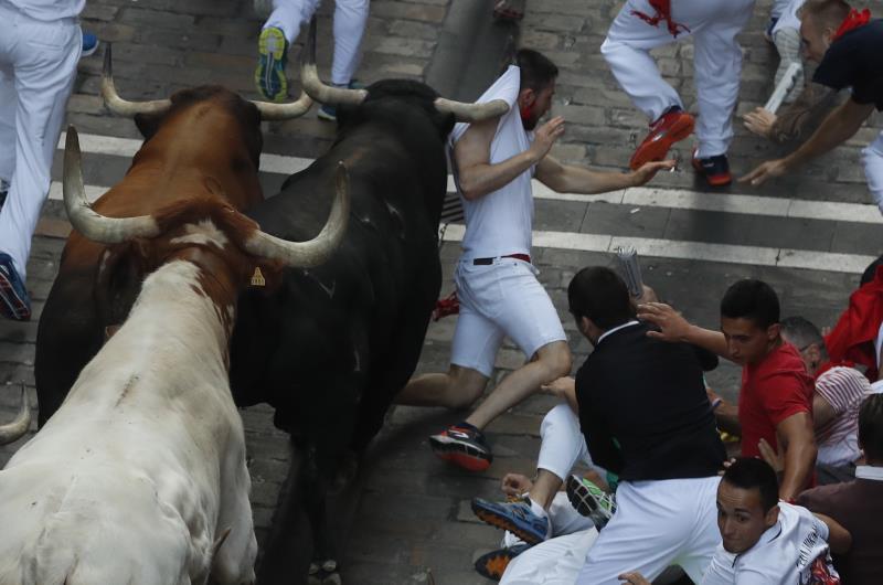 La Palmosilla debuta con un veloz encierro en el penúltimo día de las fiestas