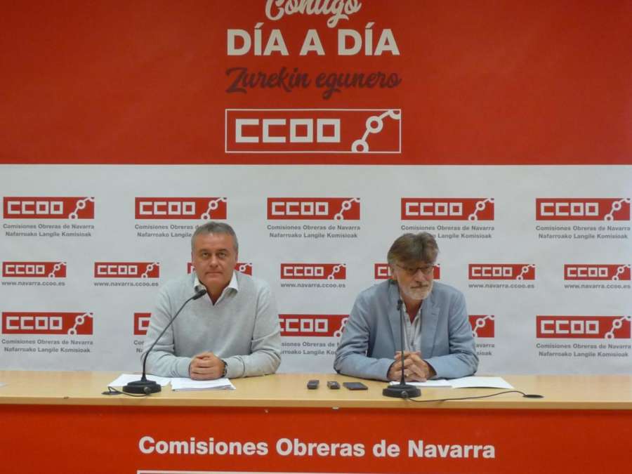 CCOO denuncia que en Navarra las empresas se ahorran 112 millones de euros en horas extras