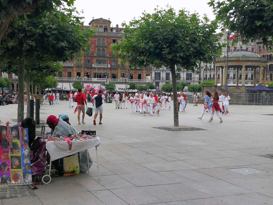 El 44 % de los hospedados en San Fermín esperaba gastar más de 1.000 euros