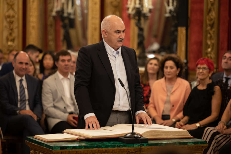 Aierdi apela en Tudela a la pluralidad lingüística como argumento de cohesión