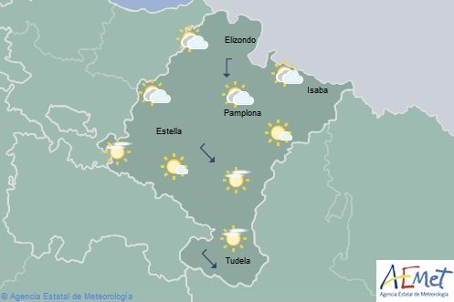 El tiempo hoy en Navarra