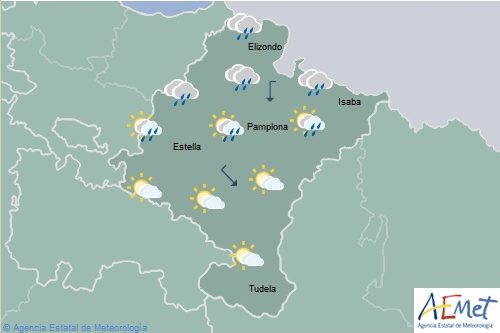 El tiempo hoy en Navarra
