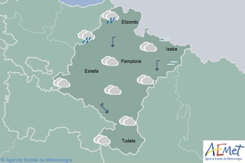 El tiempo hoy lunes en Navarra
