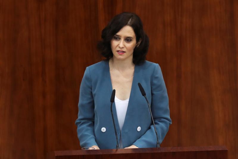 Isabel Díaz Ayuso es investida presidenta de la Comunidad de Madrid