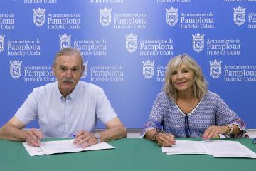Pamplona subvenciona con 40.000 euros al Banco de Alimentos en 2019