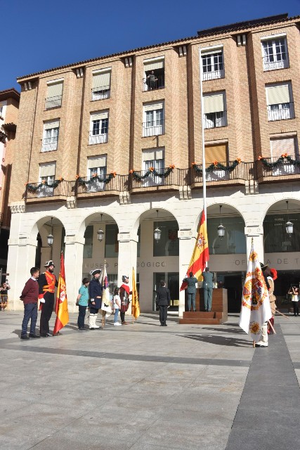 La Guardia Civil inaugura los actos conmemorativos de la Fiesta de la Virgen del Pilar en Huesca