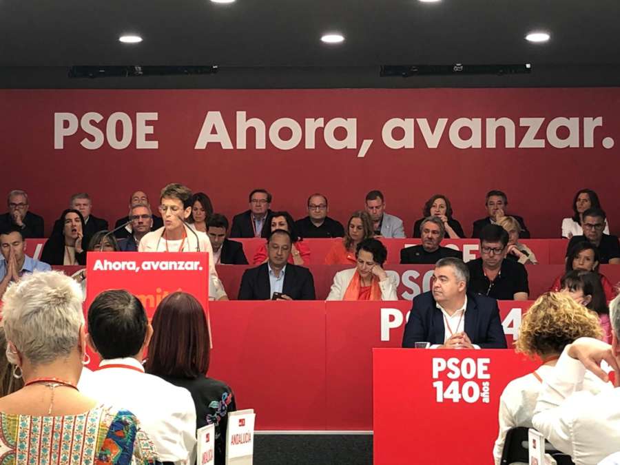 Chivite afirma que el proyecto del PSOE es el que mejor comprende la pluralidad