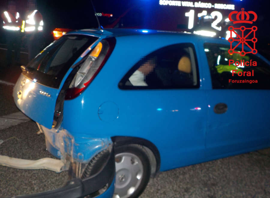 Tres heridos en un accidente en la N121 con un detenido por negarse a la prueba de alcoholemia