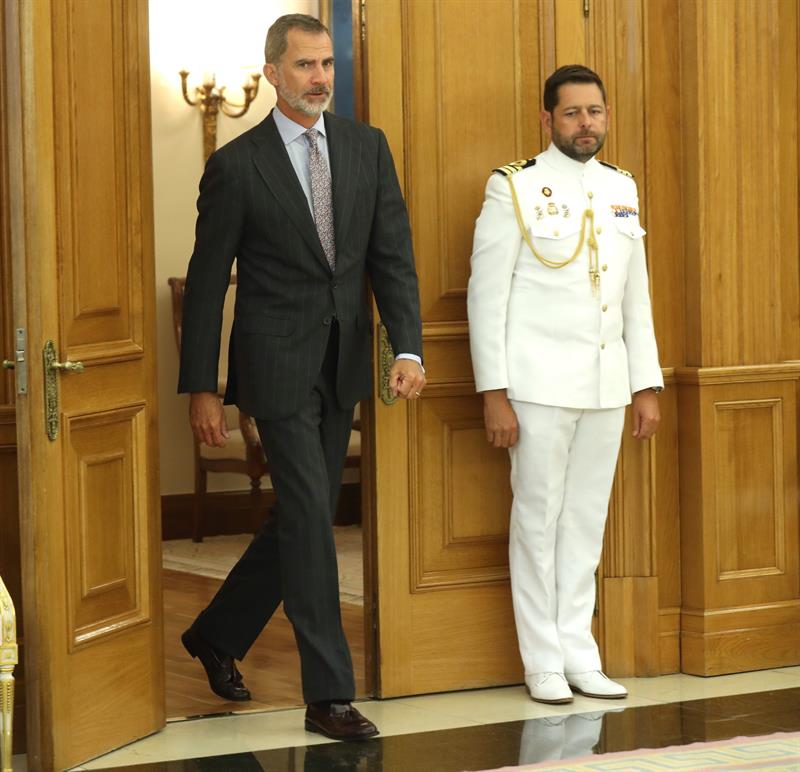 El rey recibirá la próxima semana a Chivite, Díaz Ayuso, Lambán y López Miras