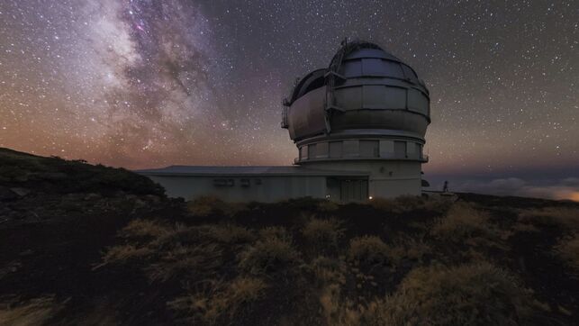 Gran Telescopio Canarias obtiene un espectro del primer cometa interestelar