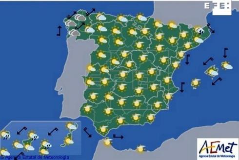 El tiempo en España hoy lunes, inicio del otoño