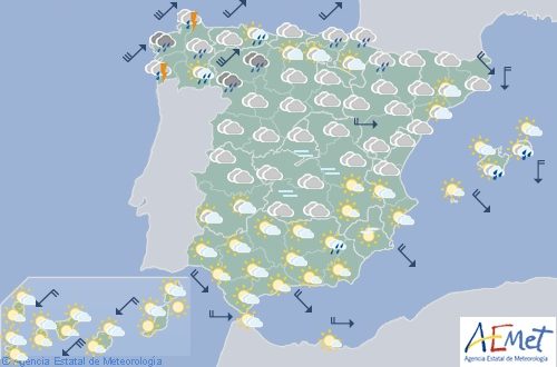 El tiempo hoy viernes en España