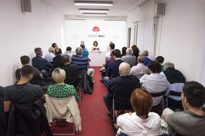 Elecciones 10N: Geroa Bai destaca su papel en Madrid para un gobierno progresista