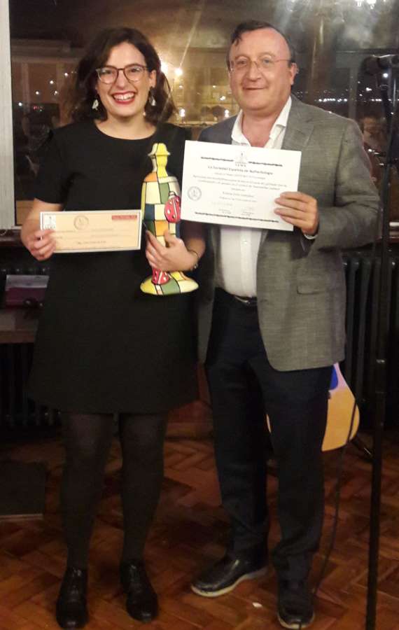 La investigadora de la UPNA Ainhoa Zulet, XII Premio SEMh-PHYTOMA