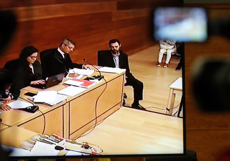 Miguel López, yerno de la viuda de Sala, se acoge a no declarar en el juicio por el crimen de su suegra