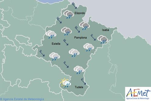 El tiempo hoy domingo en Navarra