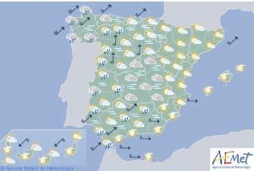 El tiempo en España para hoy martes