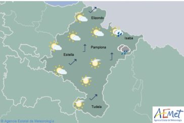 El tiempo para hoy miércoles en Navarra