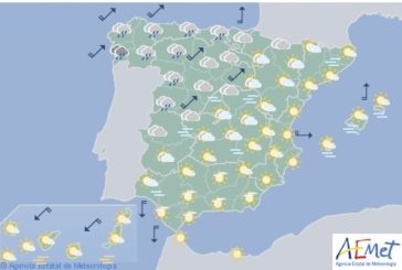 El tiempo para hoy sábado en España