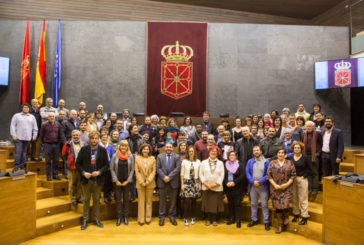 Lectura de la Declaración Universal de Derechos Humanos en el Parlamento de Navarra