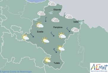El tiempo hoy lunes en Navarra