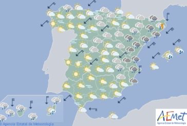 El tiempo hoy jueves en España