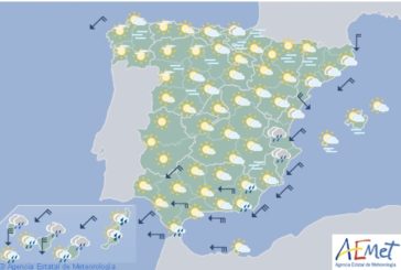 El tiempo en España para hoy viernes
