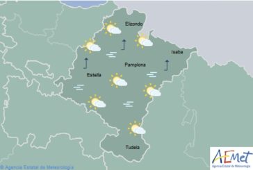 El tiempo hoy viernes en Navarra