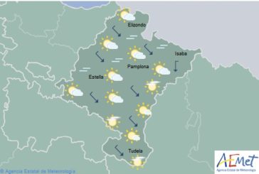 El tiempo en Navarra hoy martes