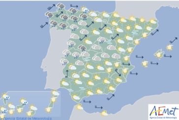 El tiempo en España para hoy domingo