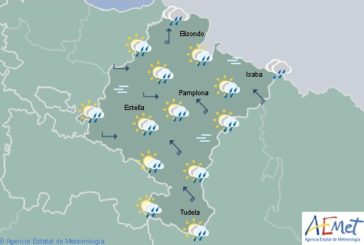 El tiempo hoy viernes en Navarra