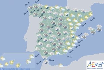 El tiempo hoy sábado en España