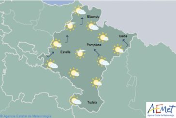 El tiempo hoy martes en Navarra