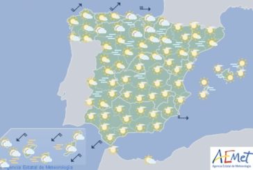 El tiempo para hoy jueves en España