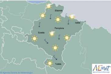 El tiempo hoy sábado en Navarra