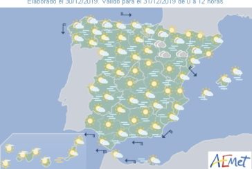 El tiempo en España para hoy martes