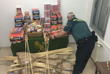 La Guardia Civil inspeccionará en Navidades los lugares de venta y el uso de artículos pirotécnicos