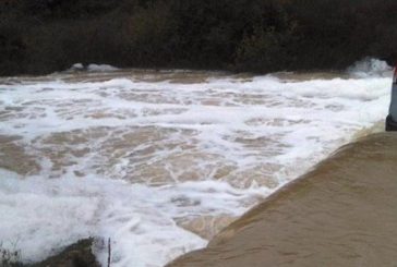 Las intensas lluvias desbordan ríos en diversos puntos de Navarra