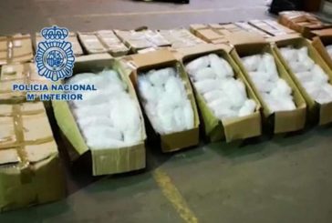 La Policía Nacional realiza la mayor incautación de metanfetamina de la historia de España