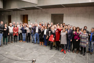 Brindis de final de año en el Parlamento de Navarra