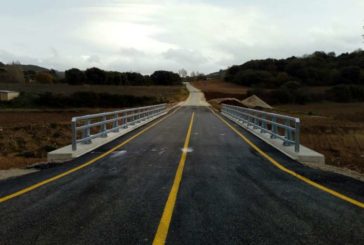 El nuevo puente de Sansoáin se abre al tráfico de forma provisional
