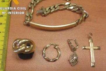 Detenidas 3 personas por el robo de joyas valoradas en más de 6.000 euros