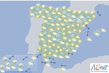 El tiempo en España para hoy martes