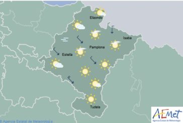El tiempo hoy miércoles en Navarra